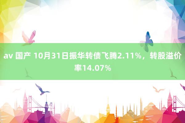 av 国产 10月31日振华转债飞腾2.11%，转股溢价率14.07%