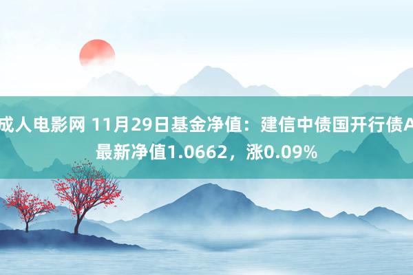 成人电影网 11月29日基金净值：建信中债国开行债A最新净值1.0662，涨0.09%