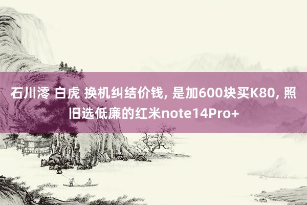 石川澪 白虎 换机纠结价钱， 是加600块买K80， 照旧选低廉的红米note14Pro+